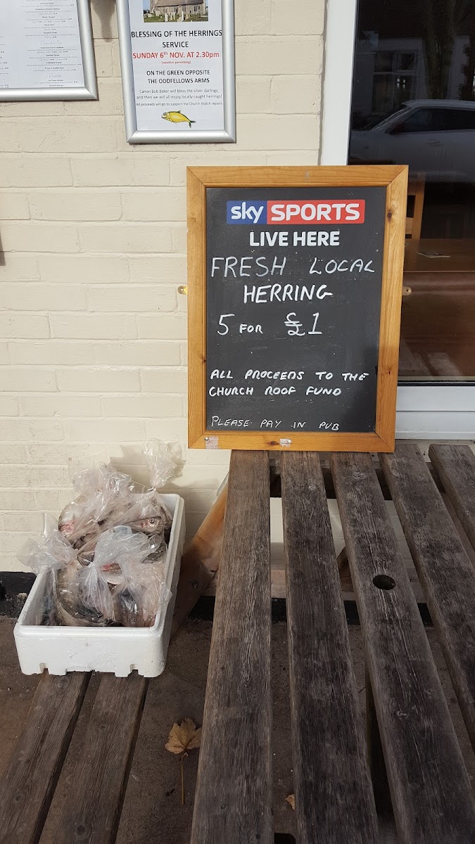 The Oddfellows Arms Menu - Image 4